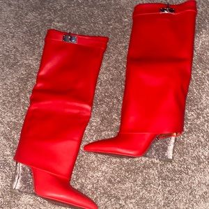 Red Shane Justin Boots